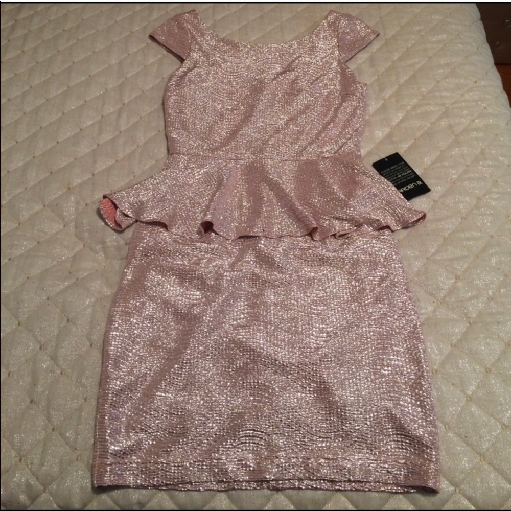 Shimmery Blush Pink Dress